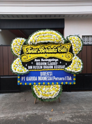 Papan Bunga Duka di Kaliwates