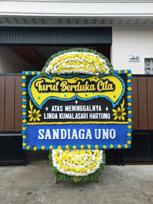 Papan Bunga Duka di Kaliwates